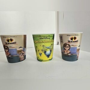 Vintage Foreign Disney Holographic kids cups